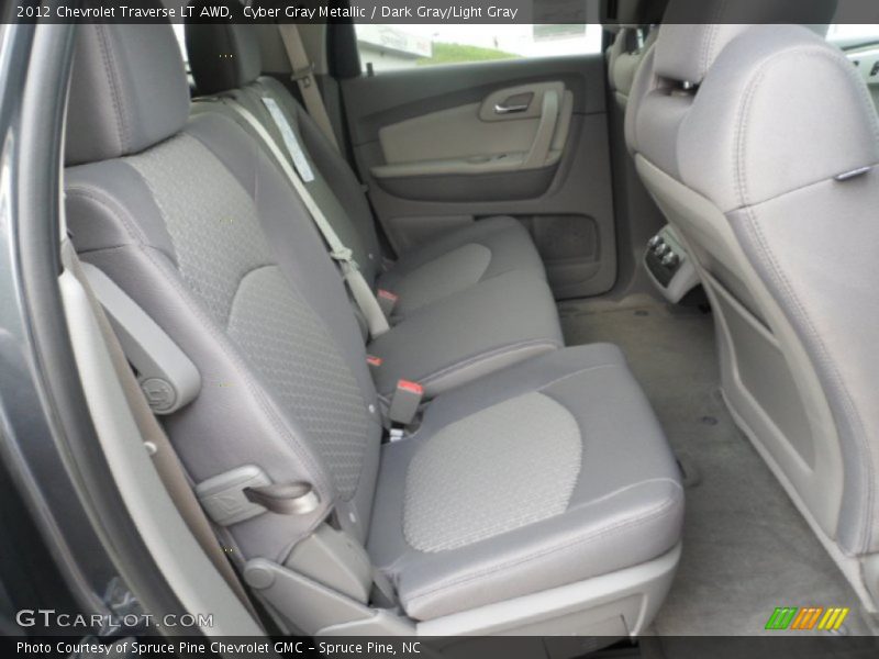 Rear Seat of 2012 Traverse LT AWD