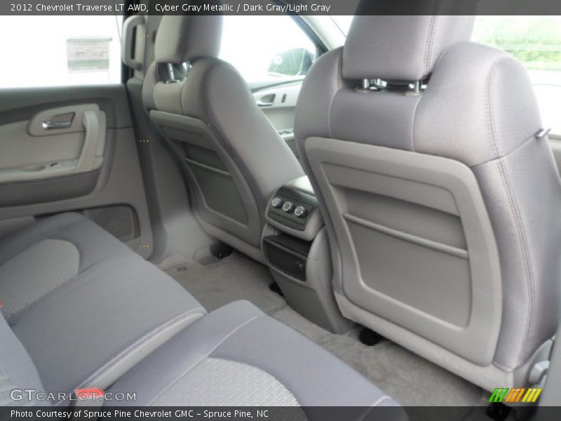  2012 Traverse LT AWD Dark Gray/Light Gray Interior