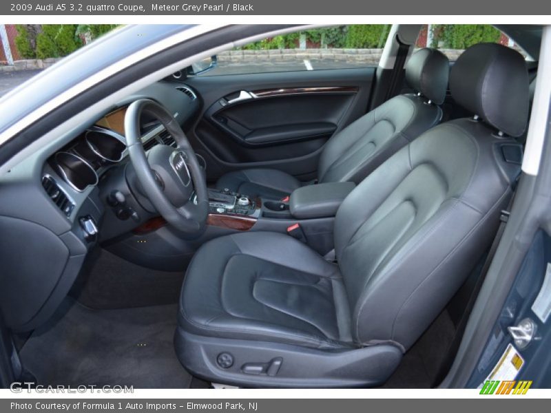 Front Seat of 2009 A5 3.2 quattro Coupe