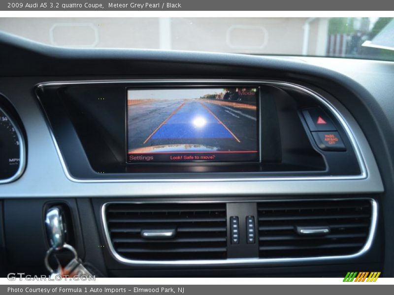 Meteor Grey Pearl / Black 2009 Audi A5 3.2 quattro Coupe