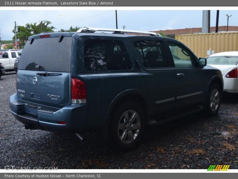 Lakeshore Slate Blue / Almond 2011 Nissan Armada Platinum