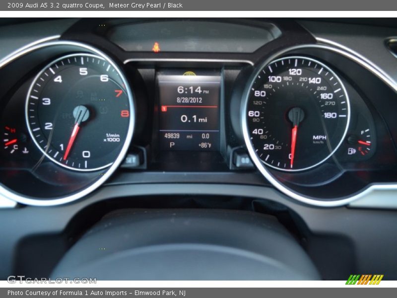 2009 A5 3.2 quattro Coupe 3.2 quattro Coupe Gauges