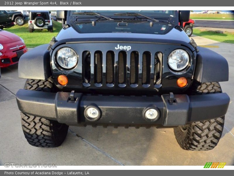 Black / Black 2012 Jeep Wrangler Sport 4x4