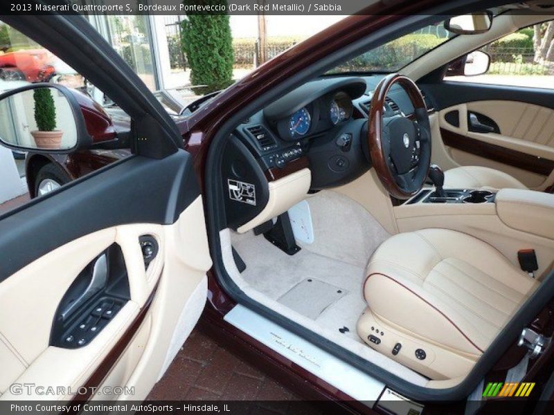  2013 Quattroporte S Sabbia Interior