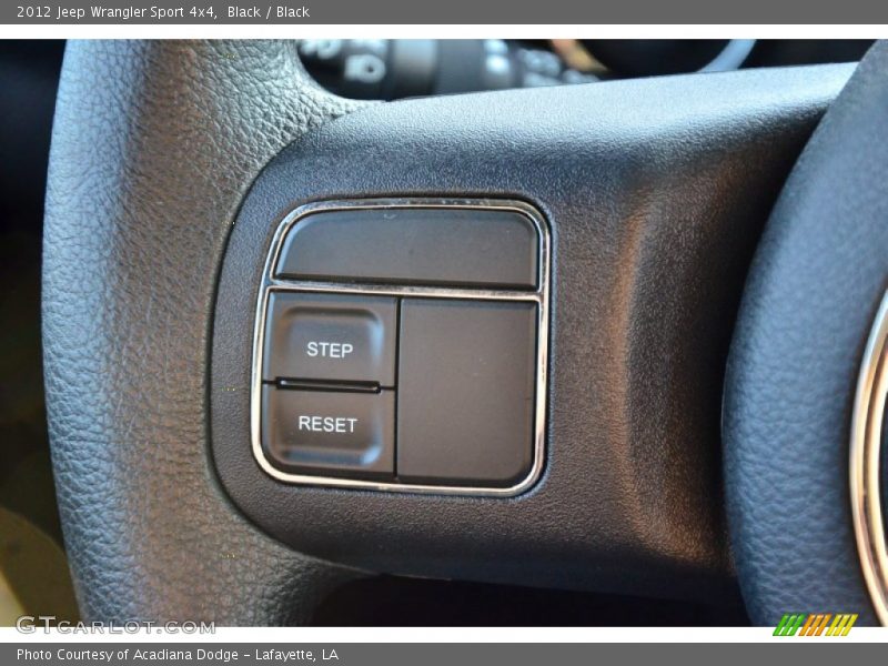 Black / Black 2012 Jeep Wrangler Sport 4x4