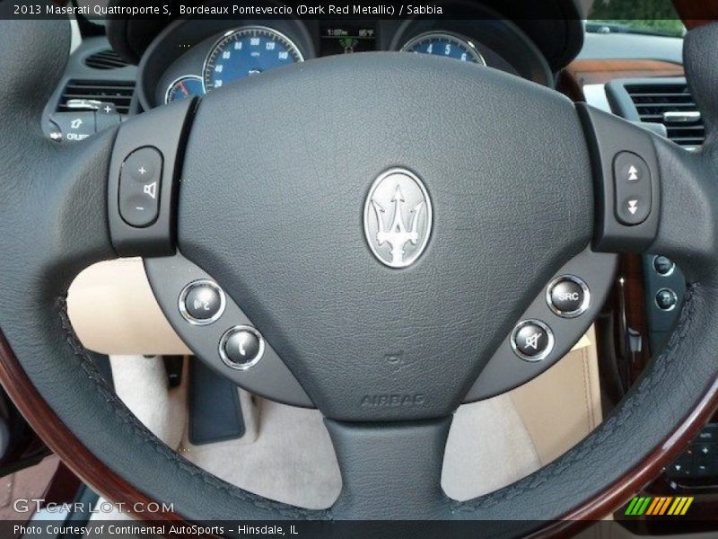  2013 Quattroporte S Steering Wheel