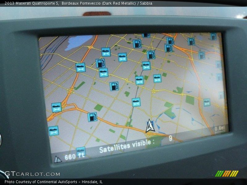 Navigation of 2013 Quattroporte S