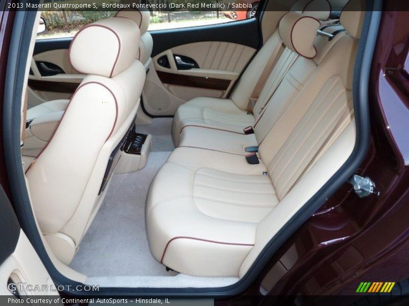 Rear Seat of 2013 Quattroporte S