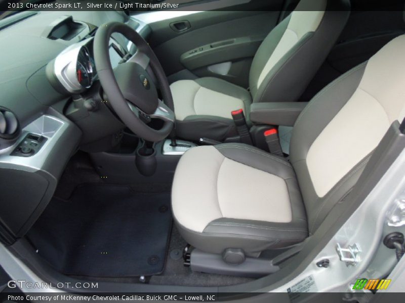 Front Seat of 2013 Spark LT