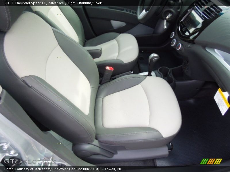 Front Seat of 2013 Spark LT