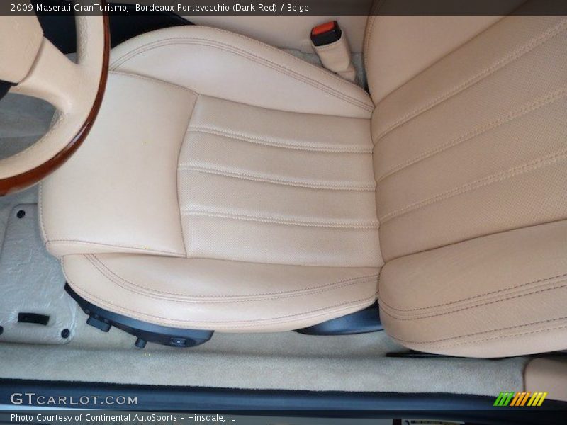 Front Seat of 2009 GranTurismo 