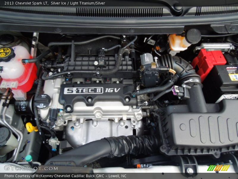  2013 Spark LT Engine - 1.2 Liter DOHC 16-Valve VVT S-TEC II 4 Cylinder