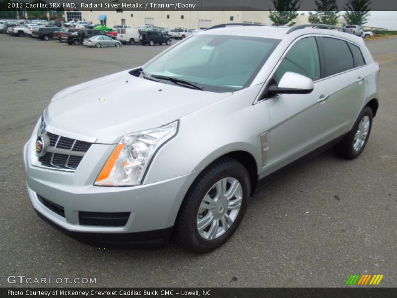 Radiant Silver Metallic / Titanium/Ebony 2012 Cadillac SRX FWD