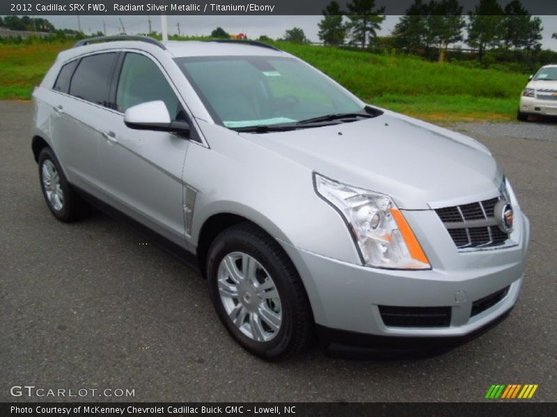 Radiant Silver Metallic / Titanium/Ebony 2012 Cadillac SRX FWD