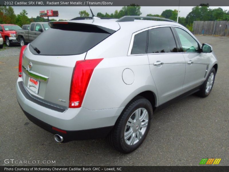 Radiant Silver Metallic / Titanium/Ebony 2012 Cadillac SRX FWD