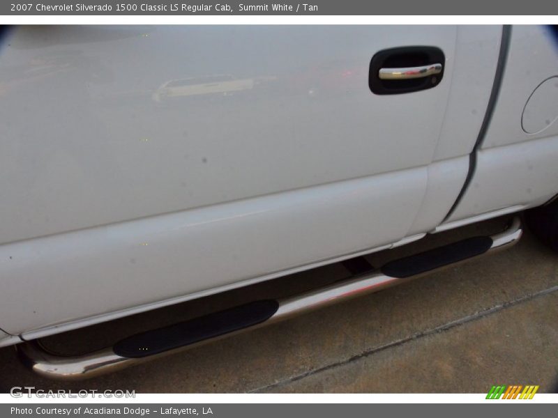 Summit White / Tan 2007 Chevrolet Silverado 1500 Classic LS Regular Cab