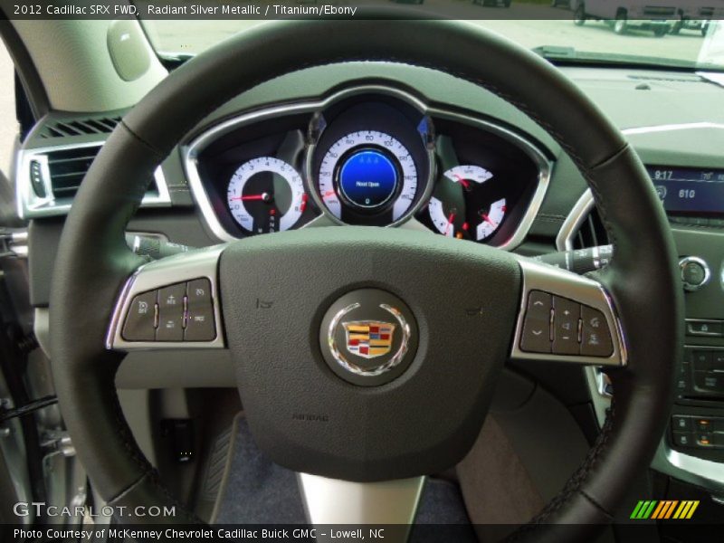 Radiant Silver Metallic / Titanium/Ebony 2012 Cadillac SRX FWD