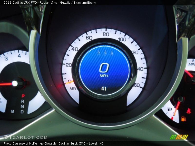 Radiant Silver Metallic / Titanium/Ebony 2012 Cadillac SRX FWD