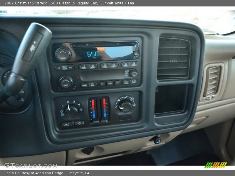 Summit White / Tan 2007 Chevrolet Silverado 1500 Classic LS Regular Cab