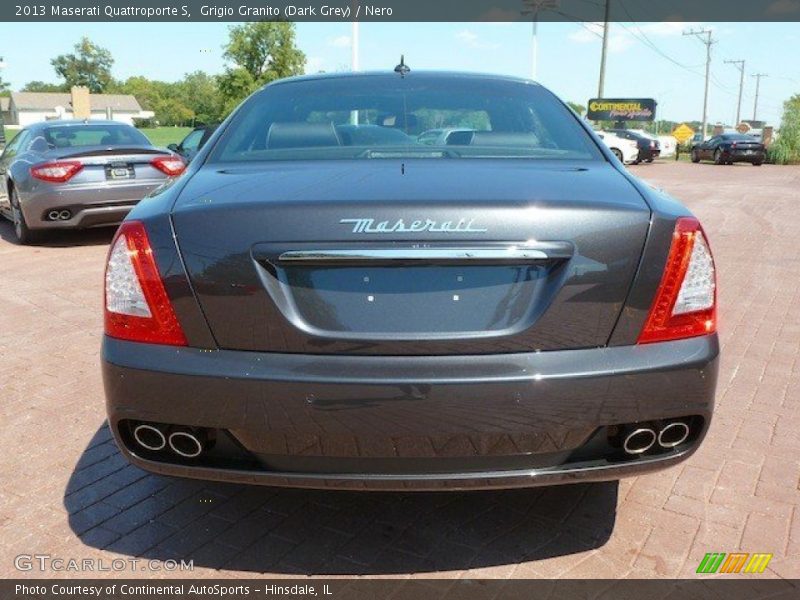 Grigio Granito (Dark Grey) / Nero 2013 Maserati Quattroporte S