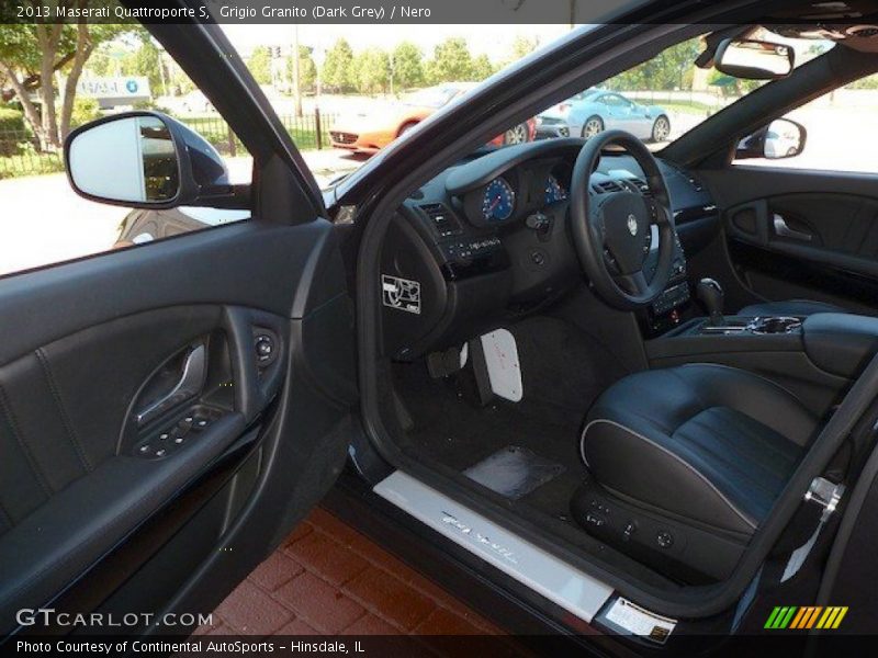 Grigio Granito (Dark Grey) / Nero 2013 Maserati Quattroporte S
