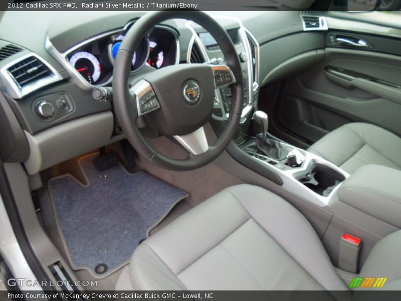 Radiant Silver Metallic / Titanium/Ebony 2012 Cadillac SRX FWD