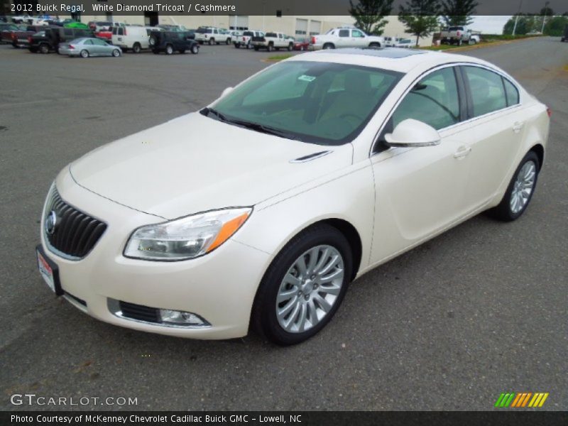 White Diamond Tricoat / Cashmere 2012 Buick Regal