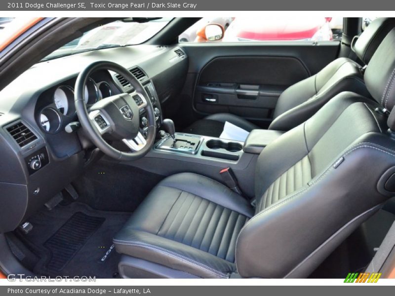  2011 Challenger SE Dark Slate Gray Interior