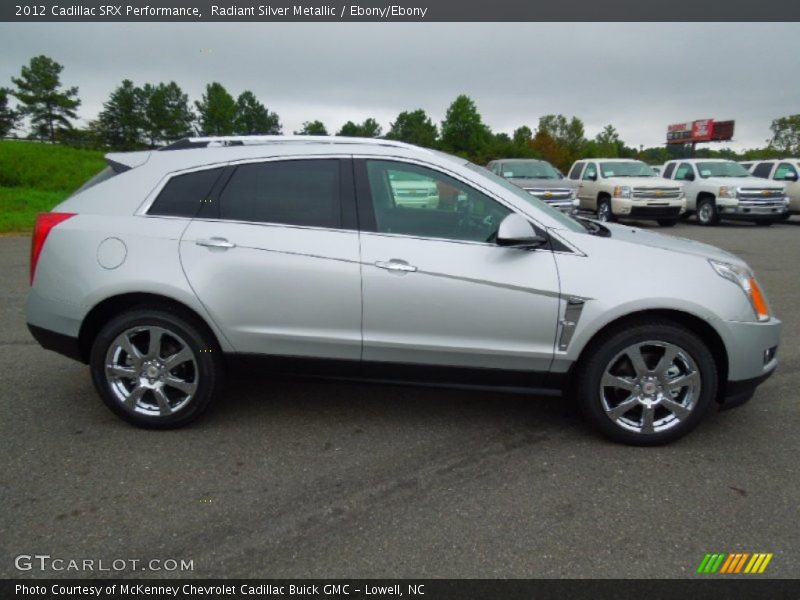  2012 SRX Performance Radiant Silver Metallic