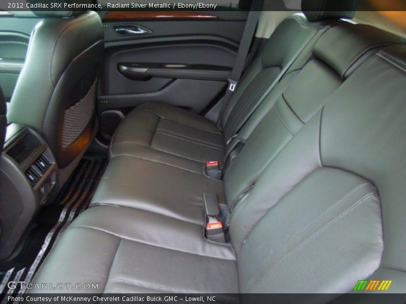 Radiant Silver Metallic / Ebony/Ebony 2012 Cadillac SRX Performance