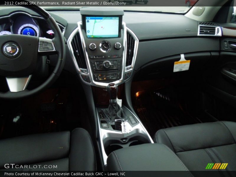 Radiant Silver Metallic / Ebony/Ebony 2012 Cadillac SRX Performance