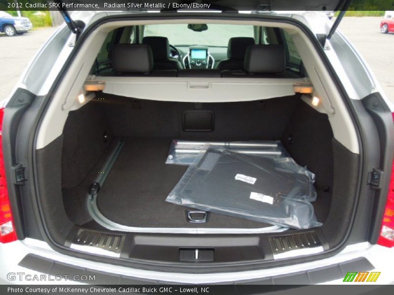 Radiant Silver Metallic / Ebony/Ebony 2012 Cadillac SRX Performance