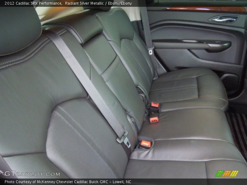 Radiant Silver Metallic / Ebony/Ebony 2012 Cadillac SRX Performance