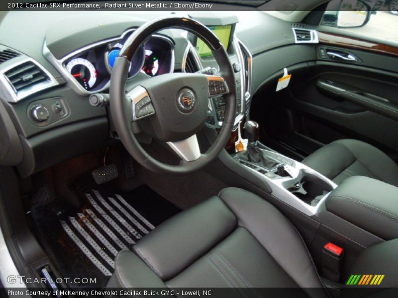 Ebony/Ebony Interior - 2012 SRX Performance 
