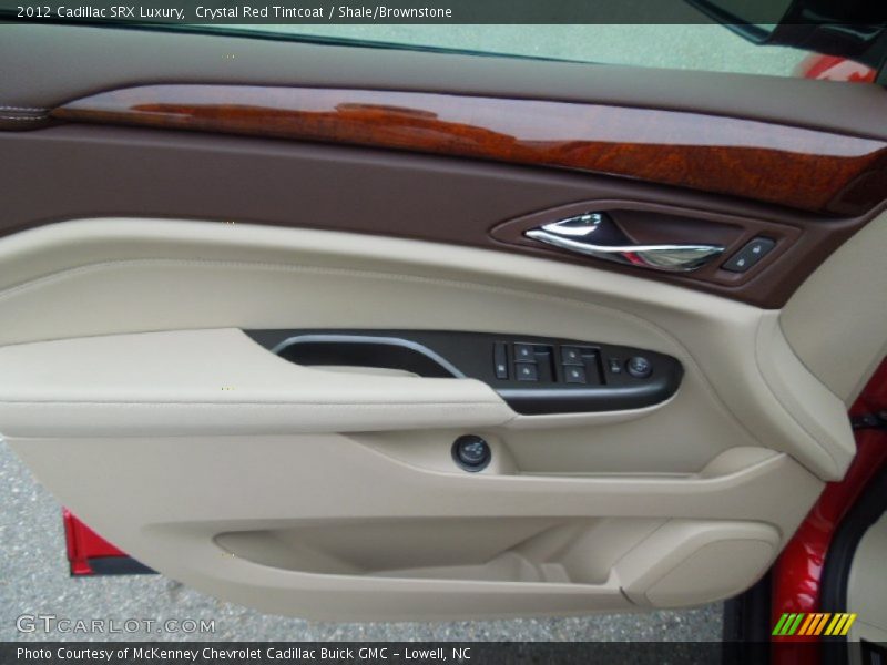 Crystal Red Tintcoat / Shale/Brownstone 2012 Cadillac SRX Luxury