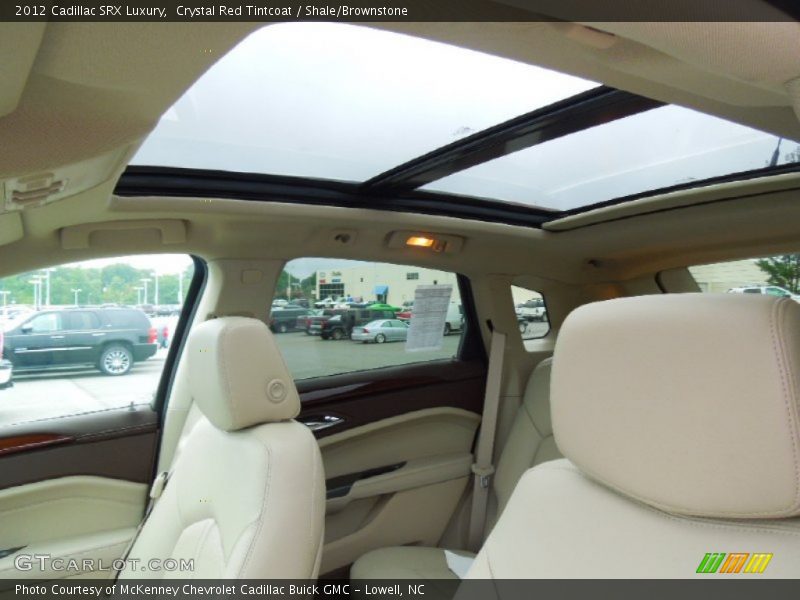 Crystal Red Tintcoat / Shale/Brownstone 2012 Cadillac SRX Luxury