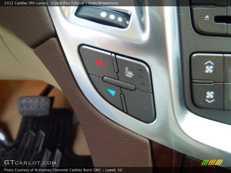 Crystal Red Tintcoat / Shale/Brownstone 2012 Cadillac SRX Luxury