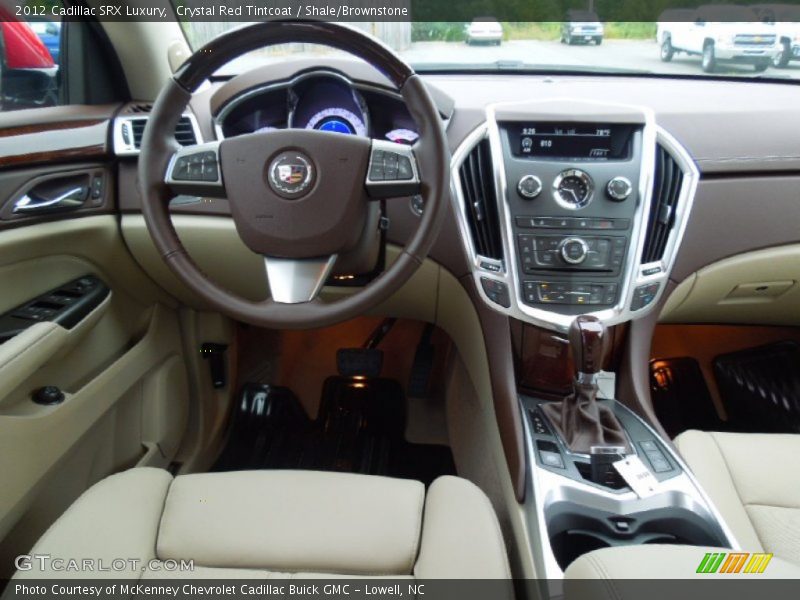 Crystal Red Tintcoat / Shale/Brownstone 2012 Cadillac SRX Luxury