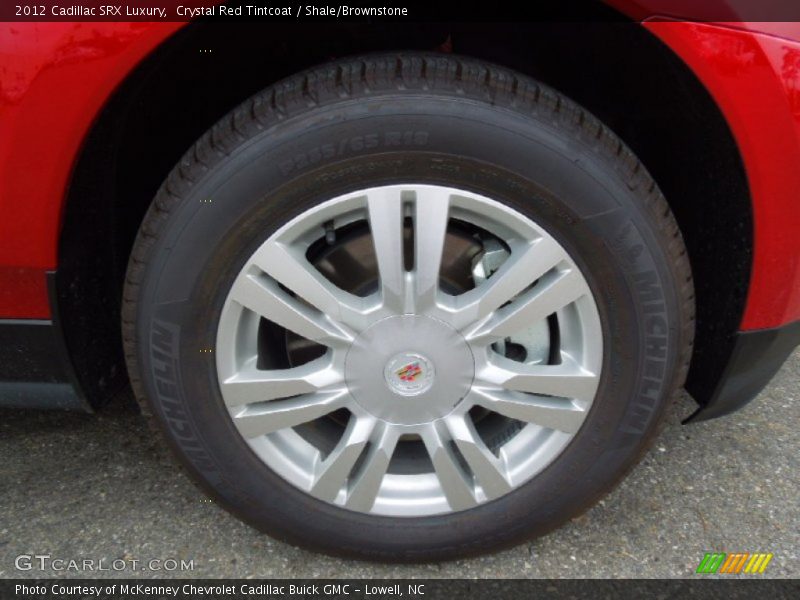 Crystal Red Tintcoat / Shale/Brownstone 2012 Cadillac SRX Luxury
