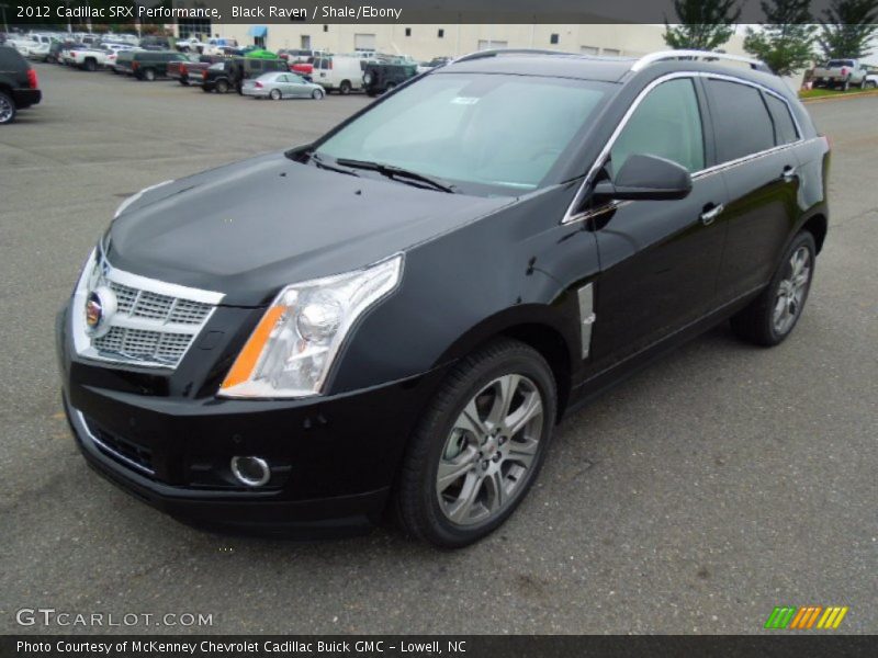 Black Raven / Shale/Ebony 2012 Cadillac SRX Performance