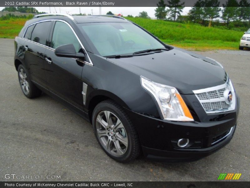 Front 3/4 View of 2012 SRX Performance