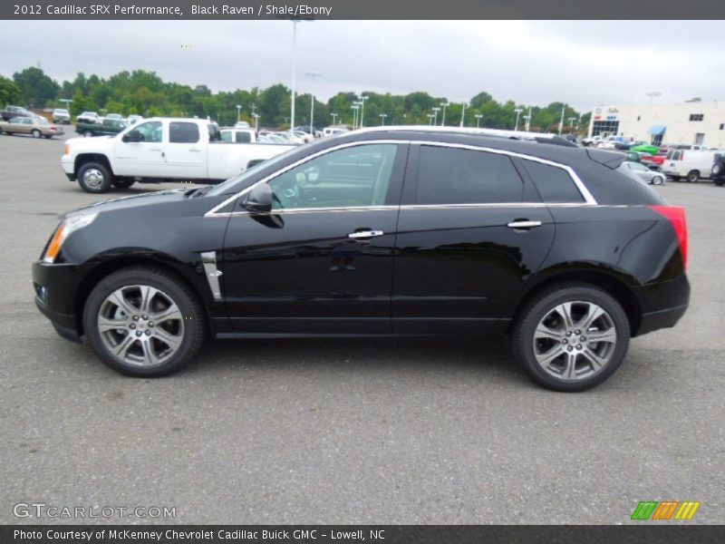 Black Raven / Shale/Ebony 2012 Cadillac SRX Performance