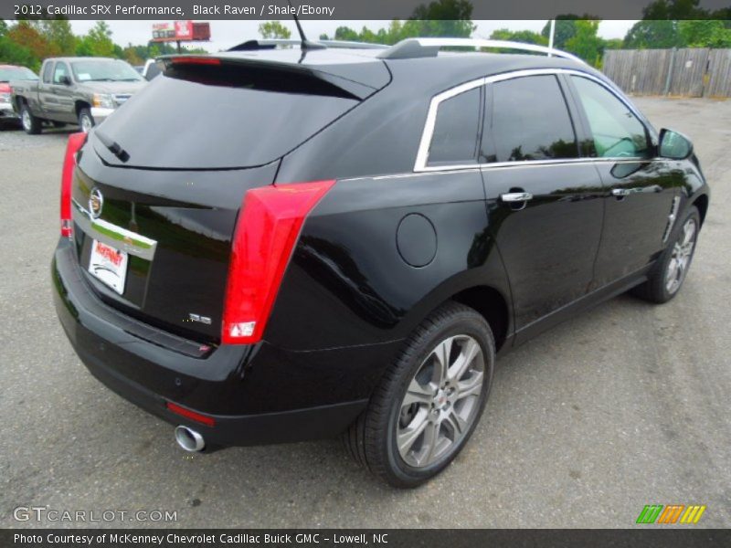 Black Raven / Shale/Ebony 2012 Cadillac SRX Performance