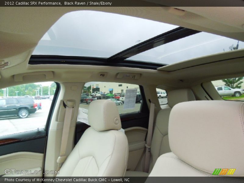 Sunroof of 2012 SRX Performance