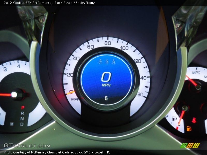 Black Raven / Shale/Ebony 2012 Cadillac SRX Performance