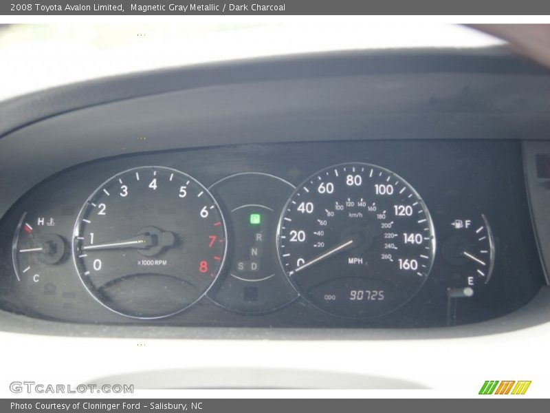 Magnetic Gray Metallic / Dark Charcoal 2008 Toyota Avalon Limited