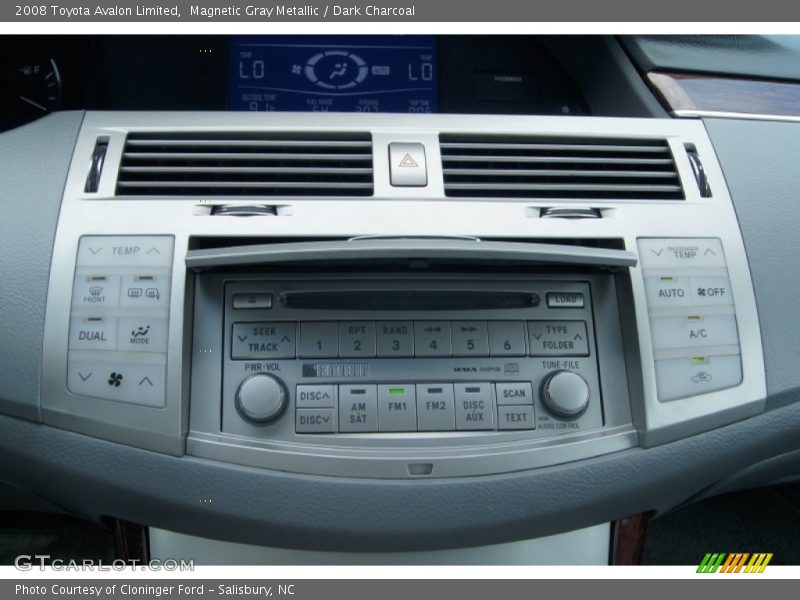 Magnetic Gray Metallic / Dark Charcoal 2008 Toyota Avalon Limited