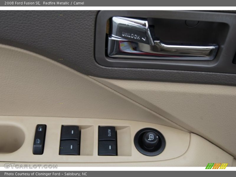 Redfire Metallic / Camel 2008 Ford Fusion SE