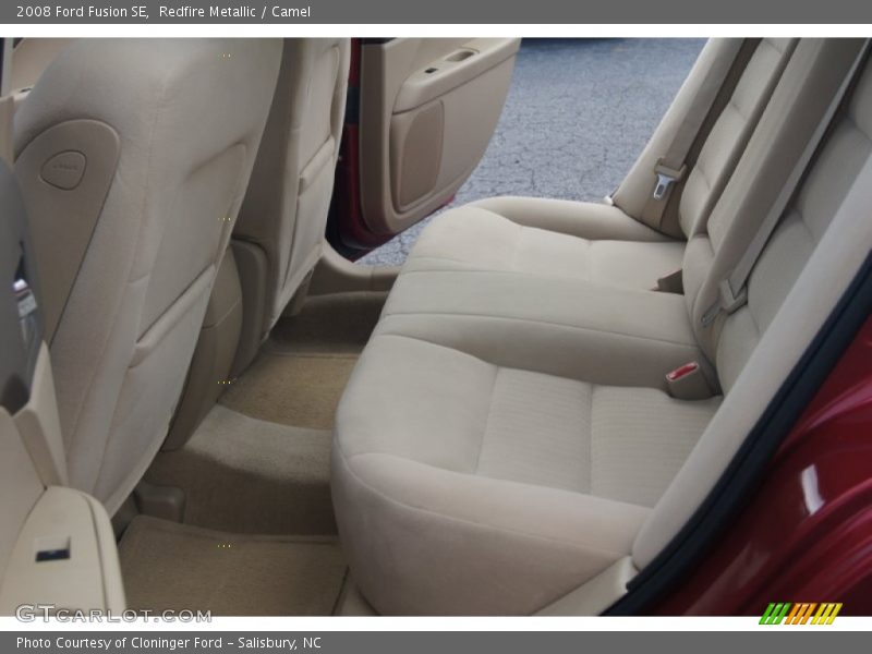Redfire Metallic / Camel 2008 Ford Fusion SE