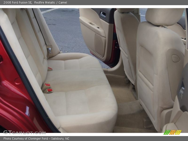 Redfire Metallic / Camel 2008 Ford Fusion SE